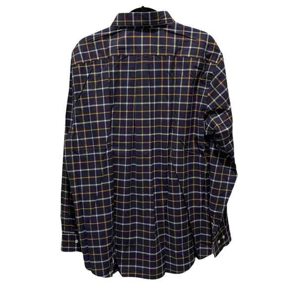 Members mark XL button down plaid shirt. No front pockets. - Picture 2 of 6